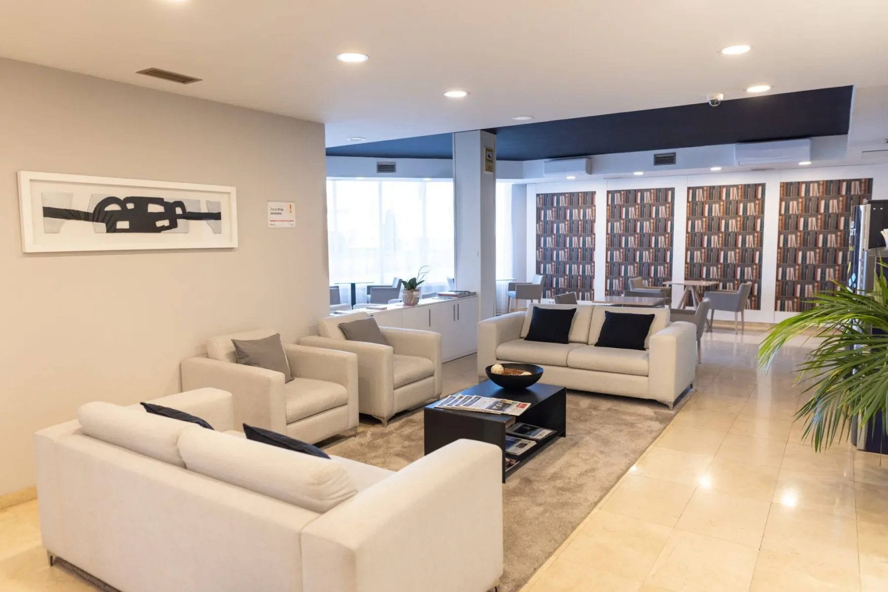 Hotel lounge
