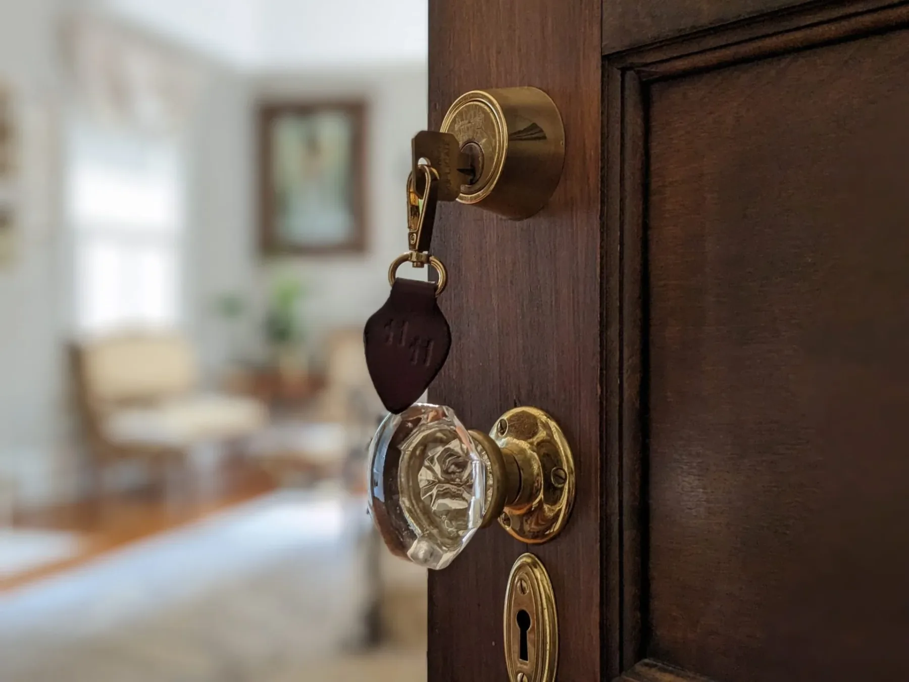 Key in door