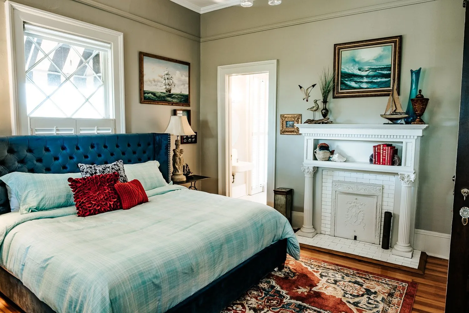 Seaside room interior