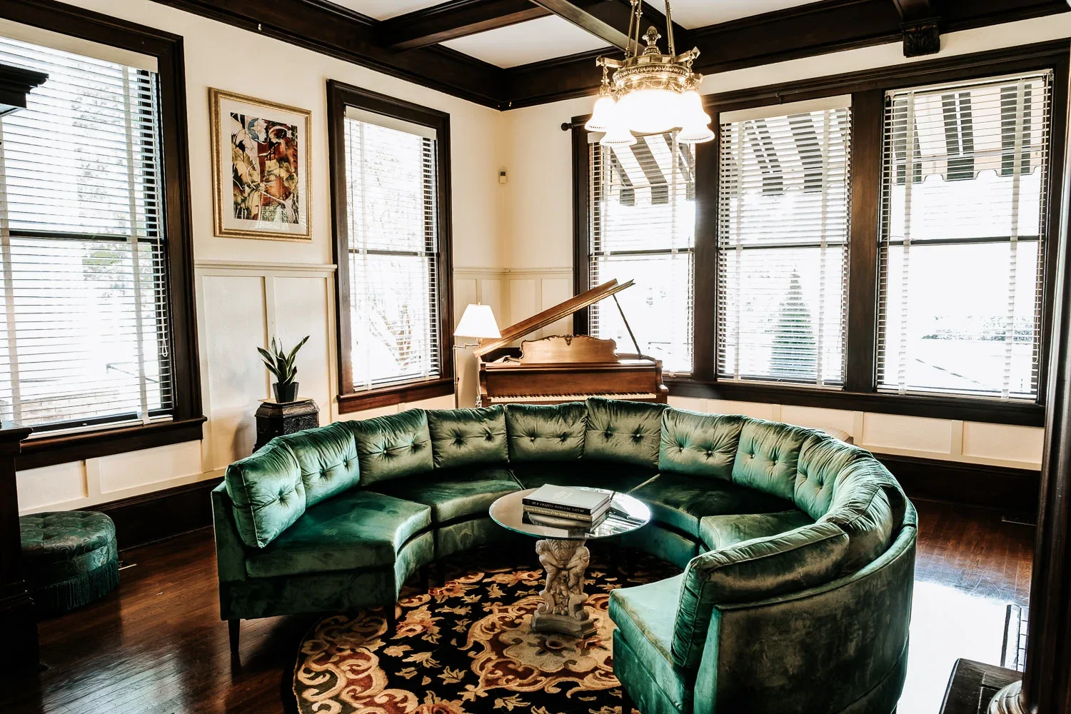 Music room interior