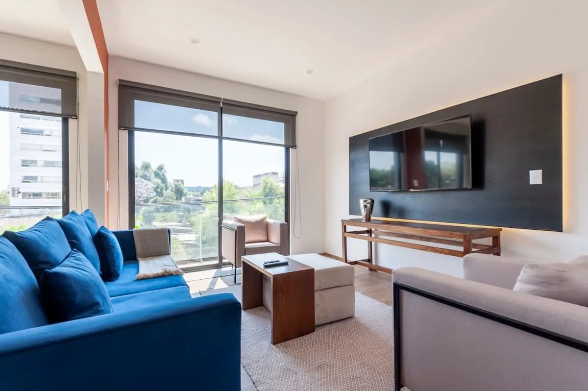 Urban 3BR w/ beautiful balcony in Roma Norte