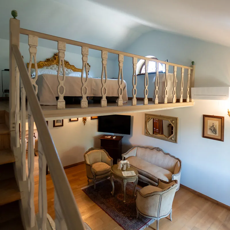 Suite del Resort Le Case en Macerata