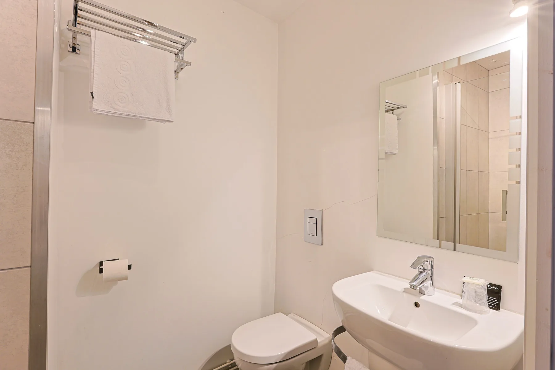 Single room bathroom