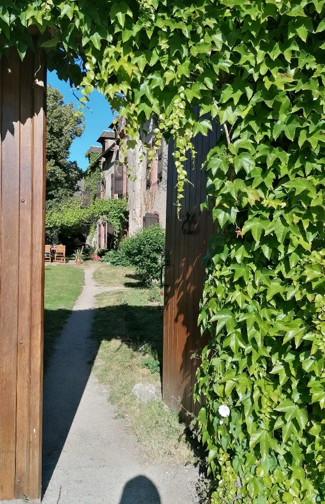 Garden entrance