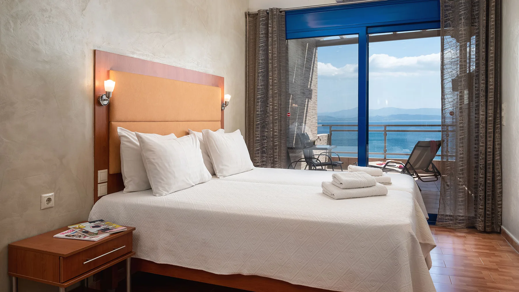 Habitación doble superior con vistas al mar