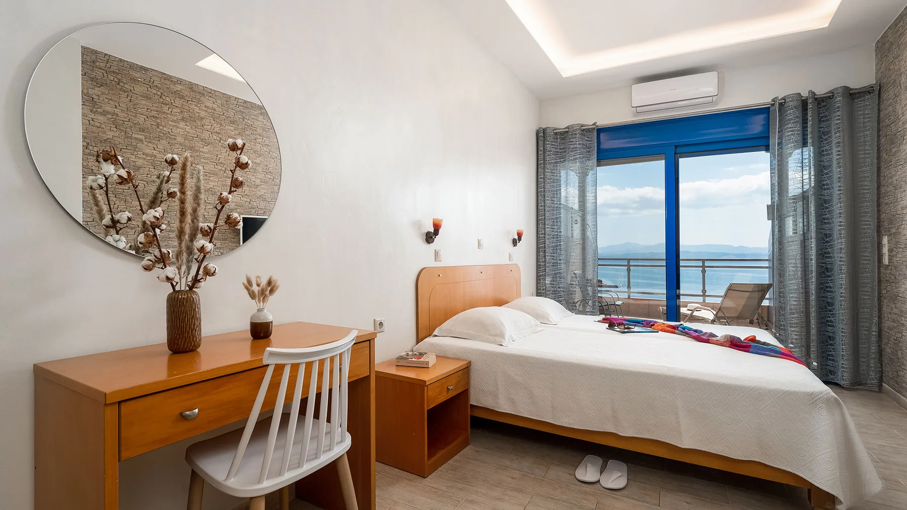Habitación doble superior con vistas al mar