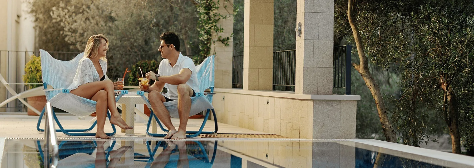 Hotel outdoor pool
