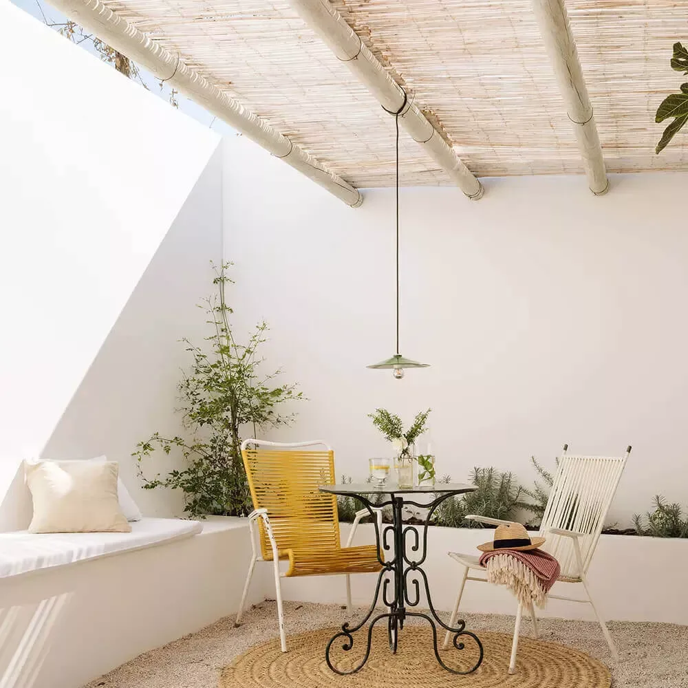 Patios privados de las suites