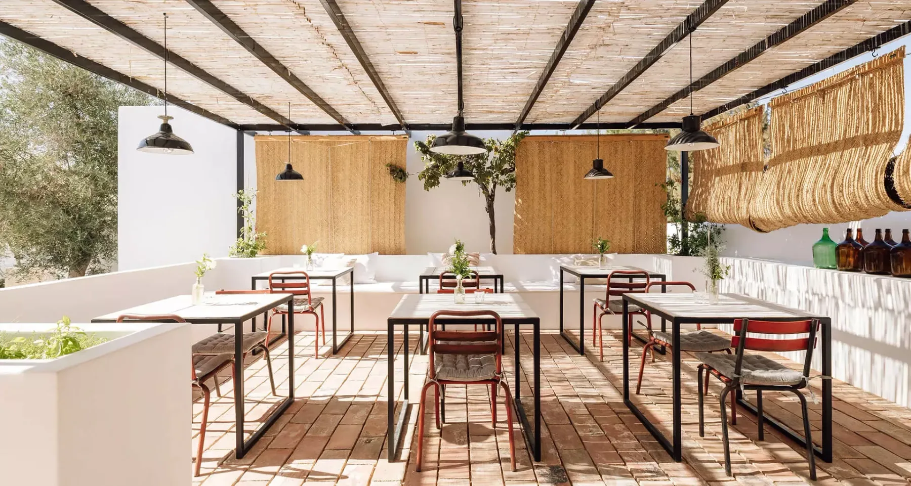 Zona de comedor de Hospedaria
