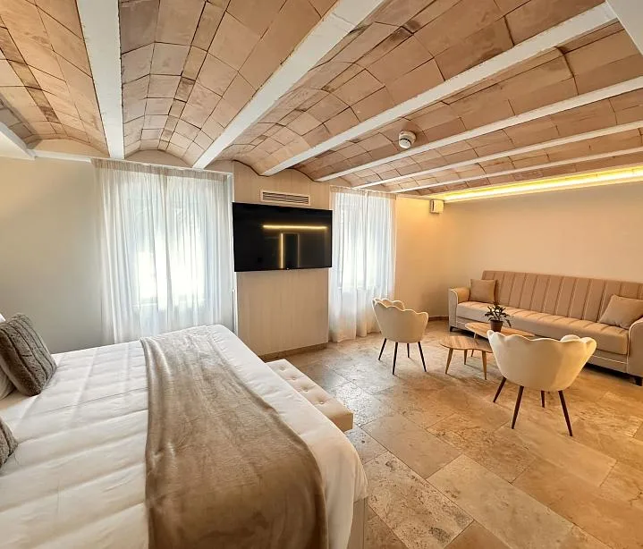 Habitación del Boutique Hotel Comtal Empúries