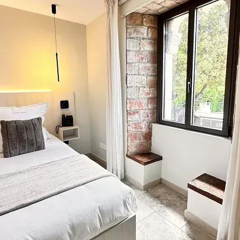 Habitación doble con vistas al exterior