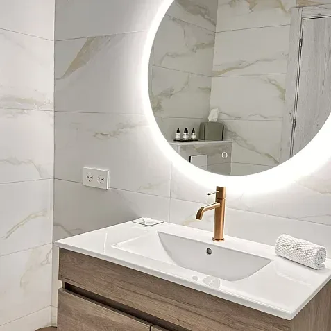 Lavabo de habitación doble