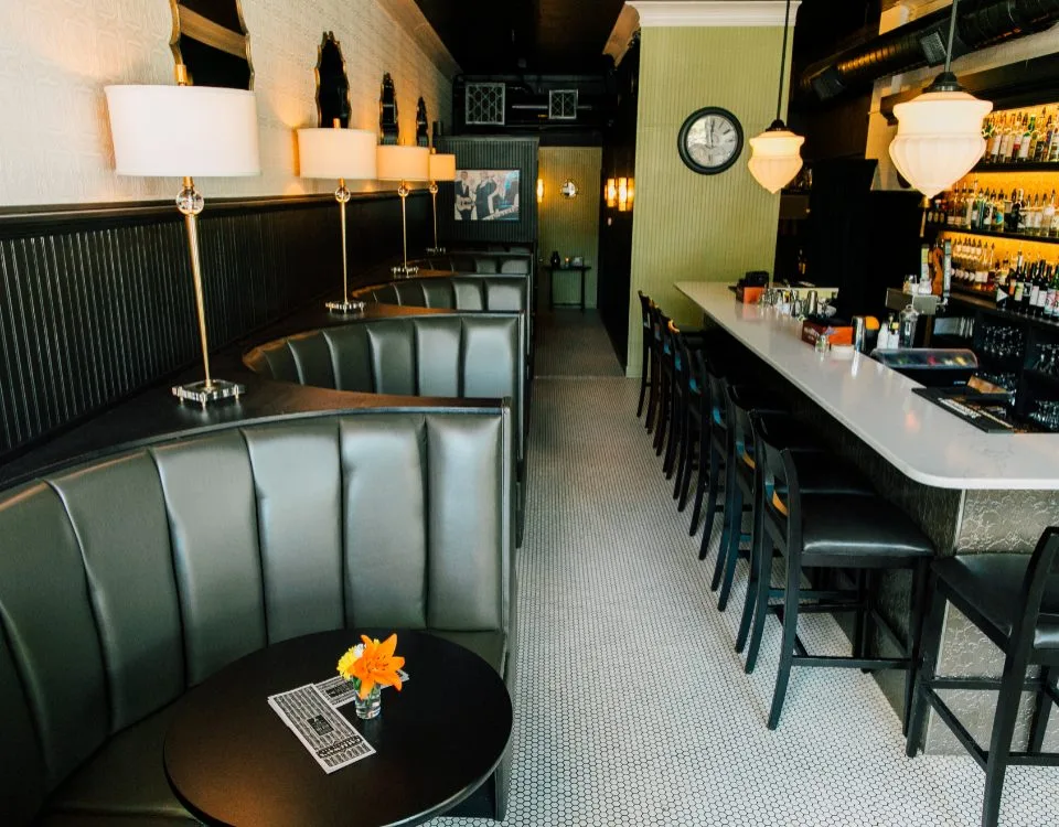 Inside Galloway's Cocktail Bar