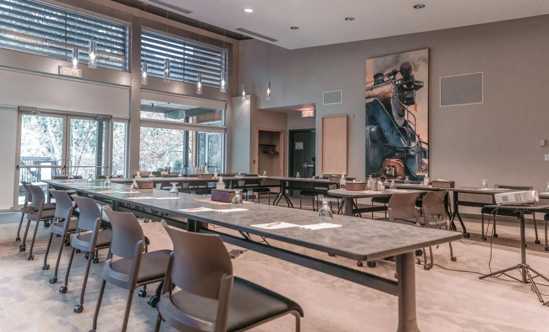Event space at Wakefield Mill