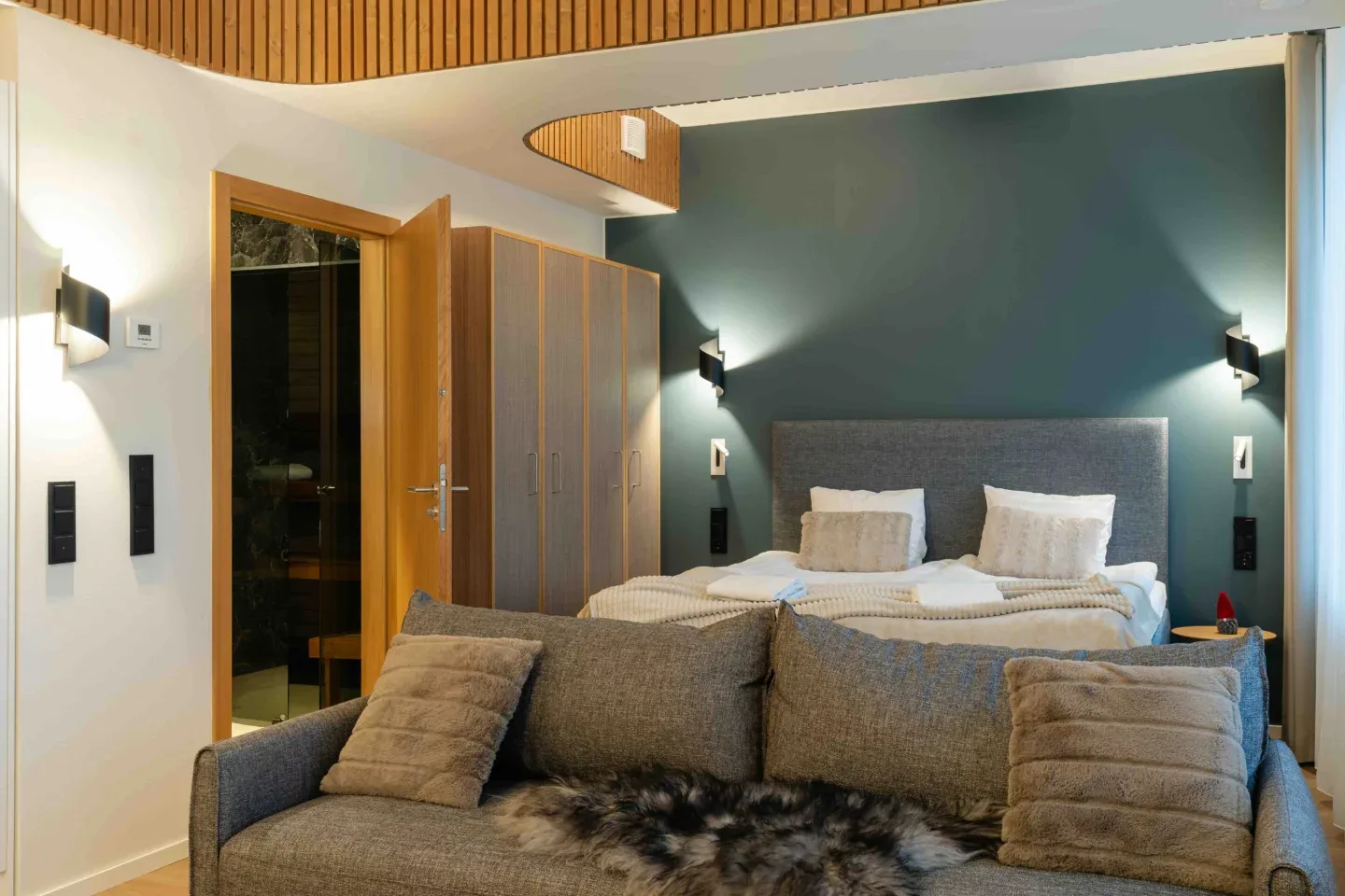 Suite de lujo con sauna