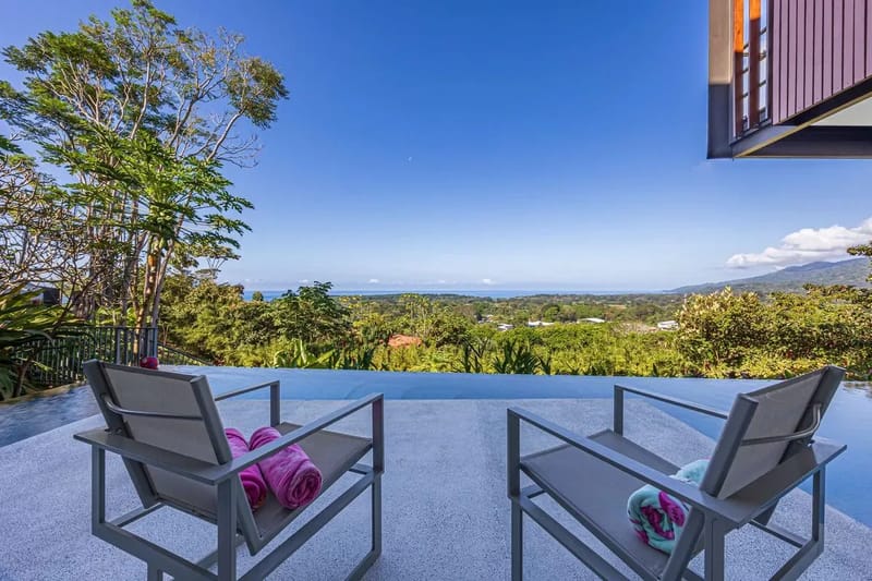 Elegant 3BR Villa w/ Scenic Terrace in Costa Rica