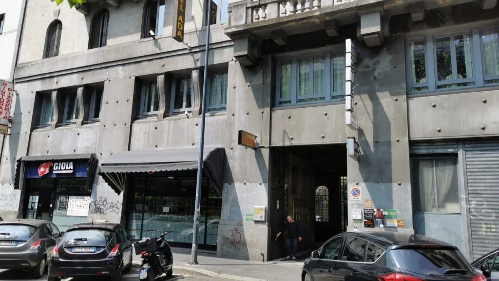 Entrada del hotel