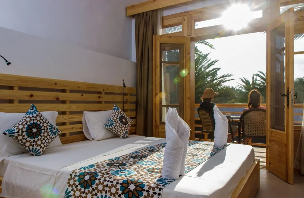 Habitación con cama doble