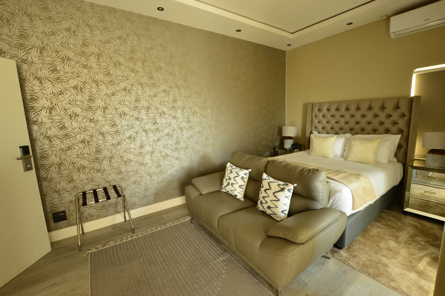 Interior de habitación de hotel
