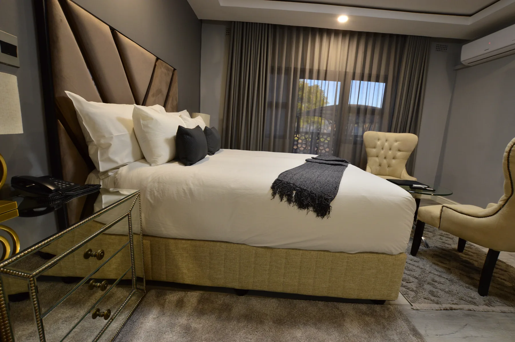 Interior de habitación de hotel