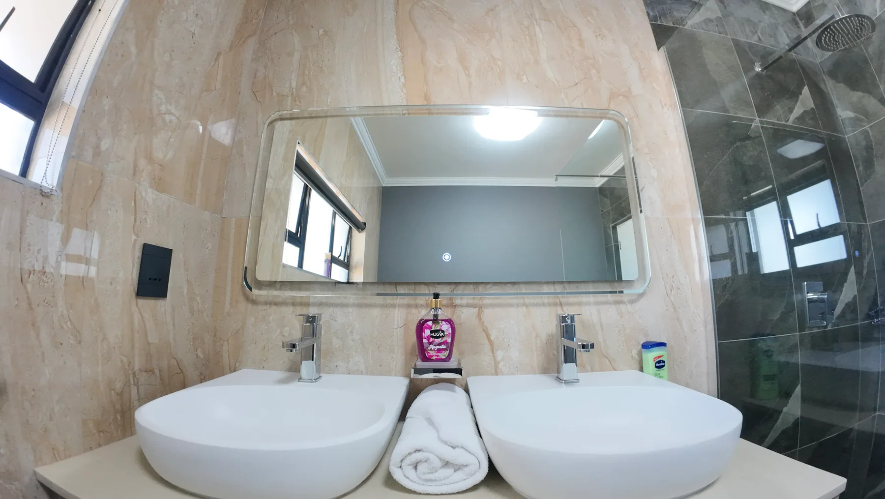 Interior de habitación de hotel