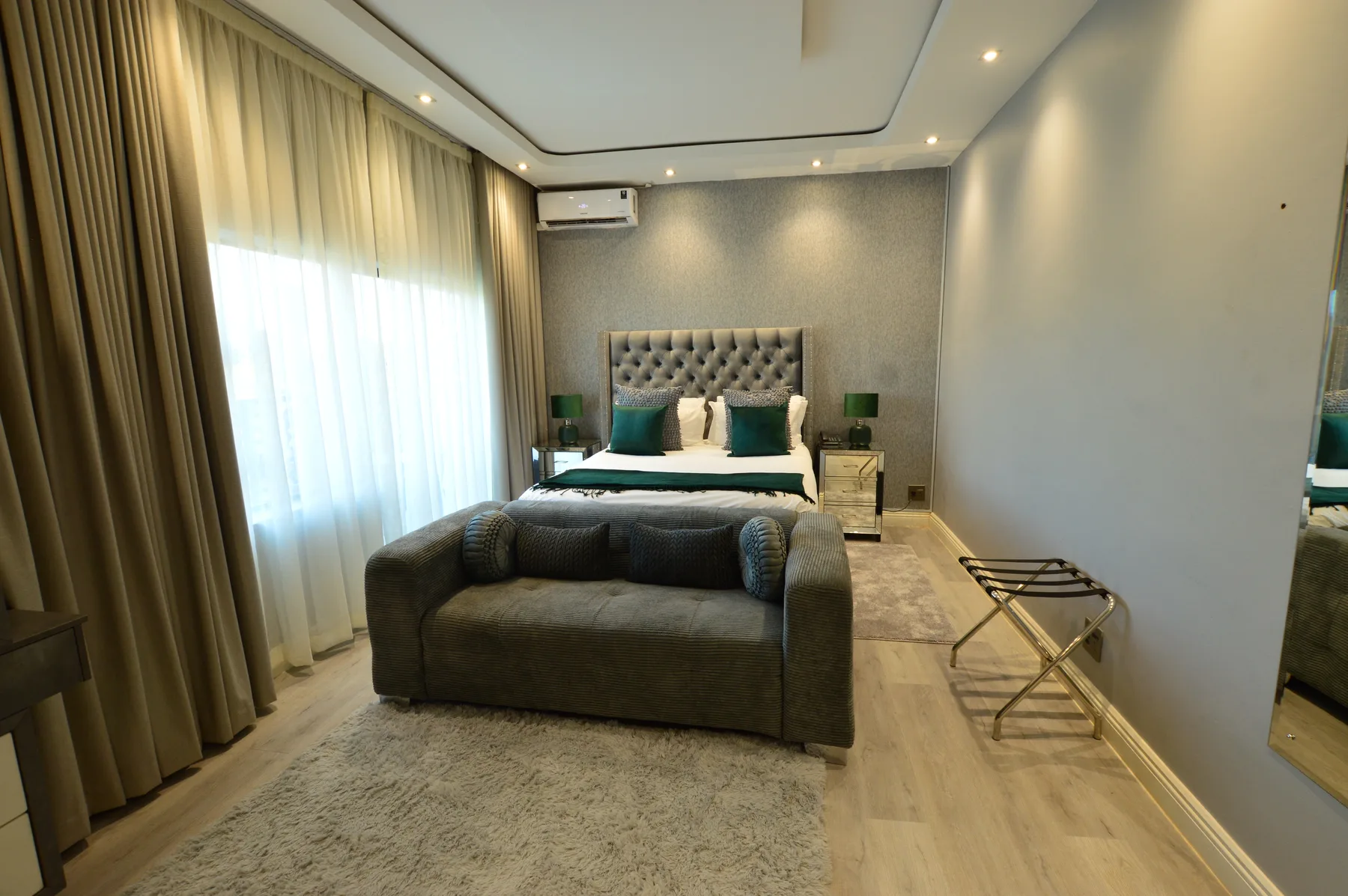 Interior de habitación de hotel