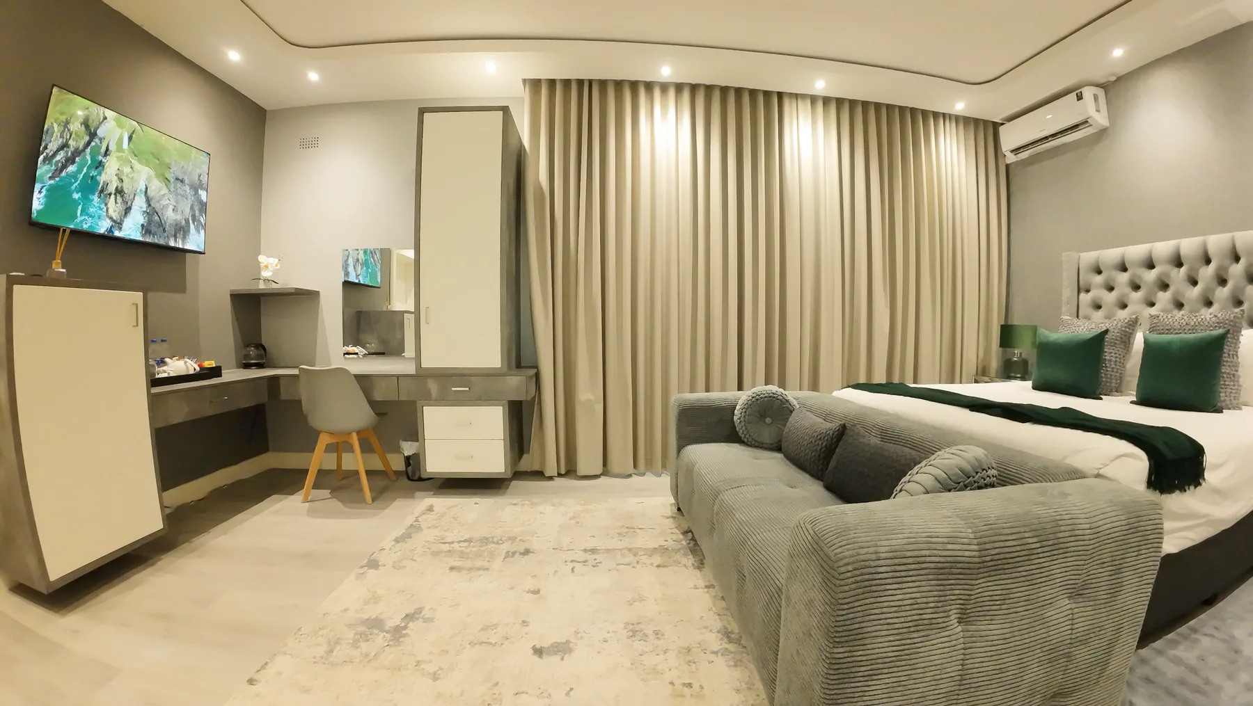 Interior de habitación de hotel