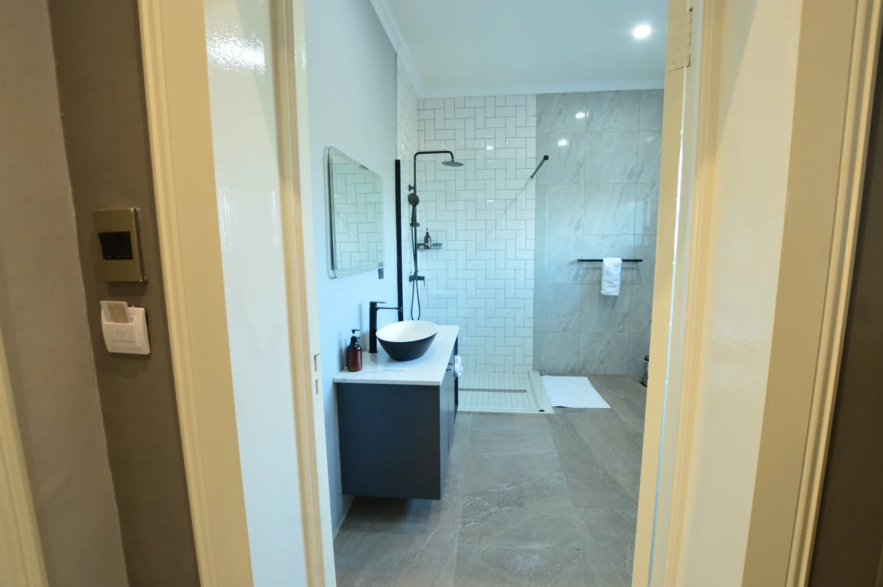 Interior de habitación de hotel