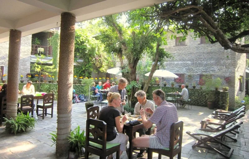 Outdoor dining