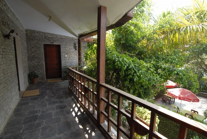 Private balcony