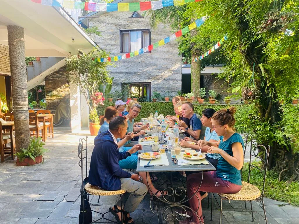Outdoor dining