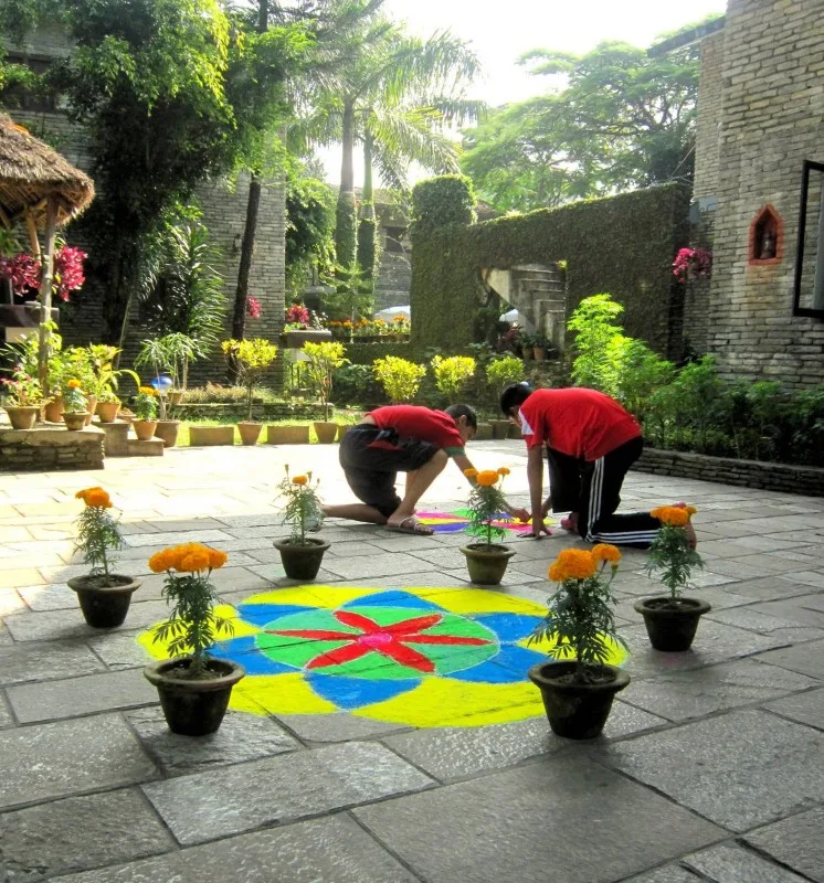 Resort grounds