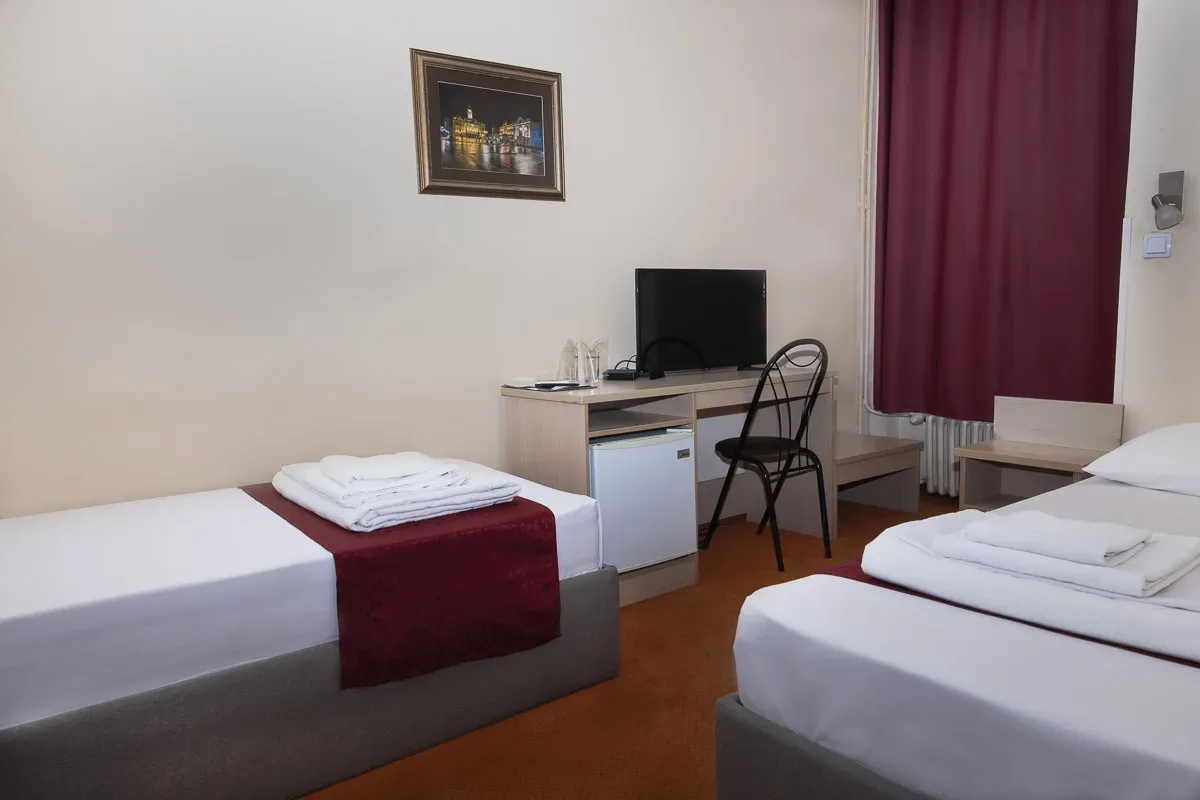 Habitación con dos camas individuales
