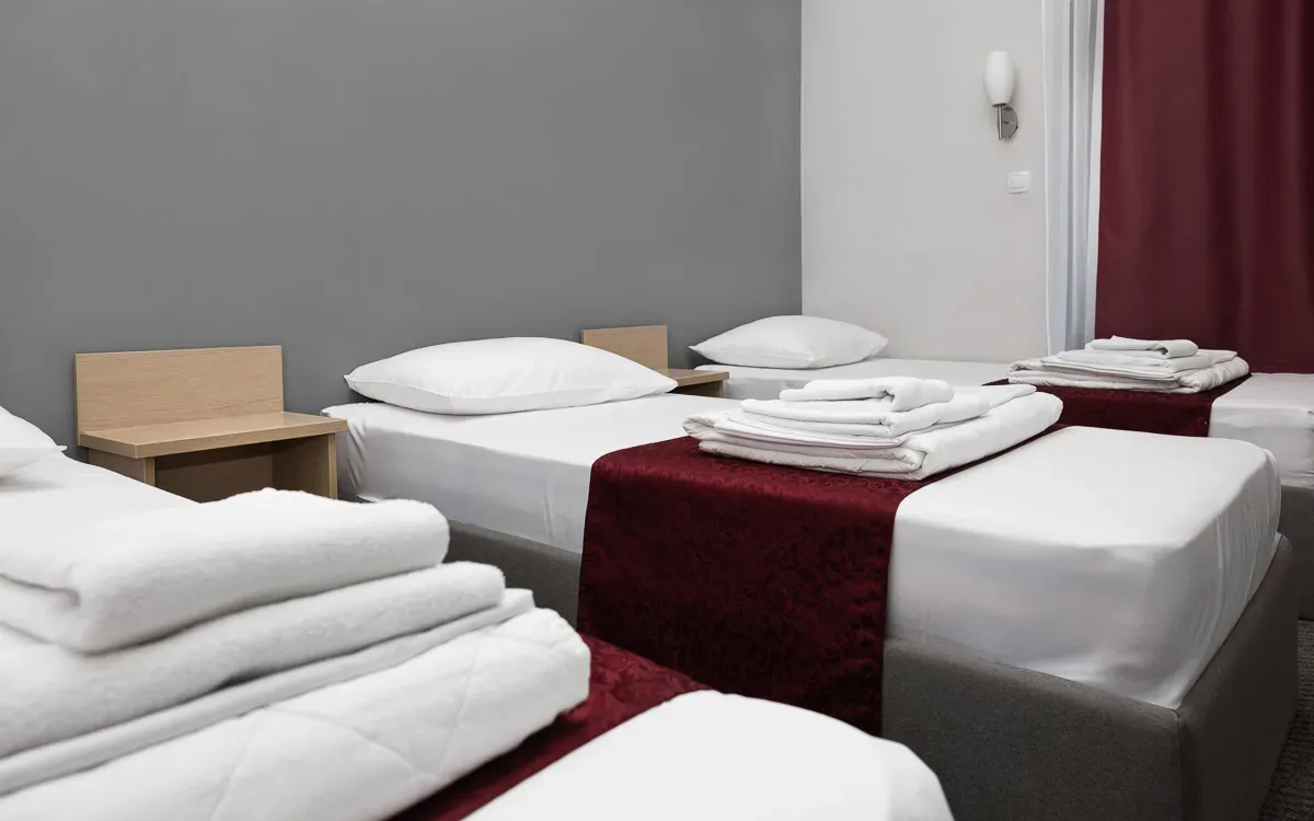 Twin room with an extra bed