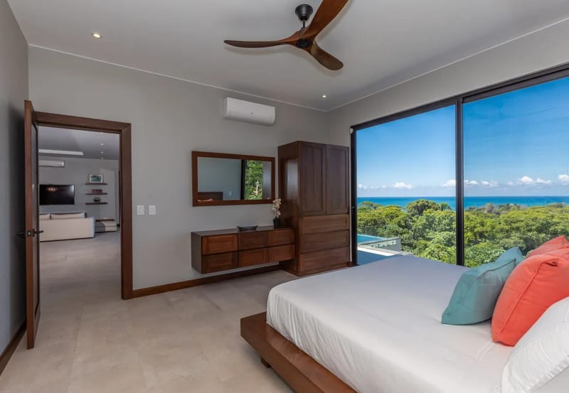 Villa en Dominical - Villa de lujo de ensueño con vistas a la selva y al océano y piscina