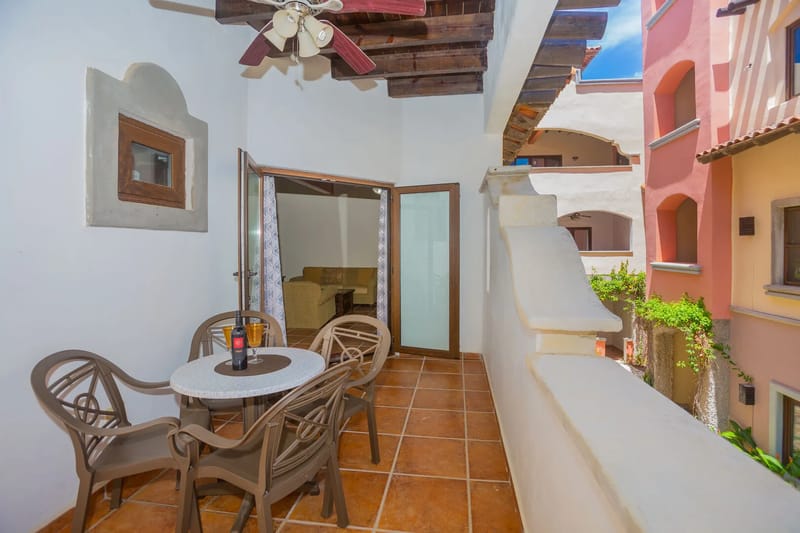 Sala con acceso al patio