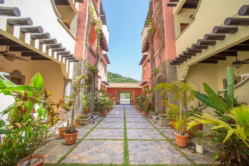Patio interior