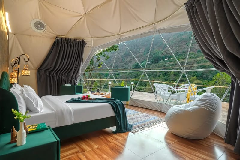 Aquadome Celeste - Alojamiento con acceso al río