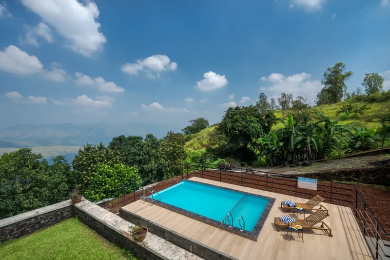 Vista exterior de la villa Aurelia