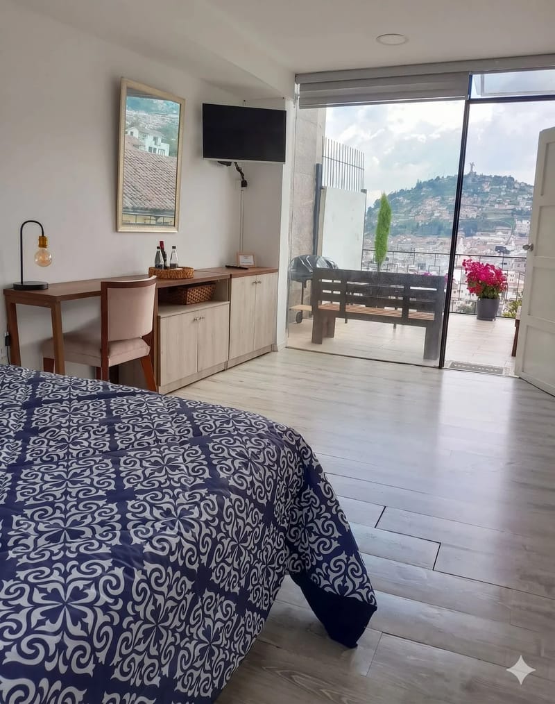 Historic Quito | Terrace | City & Mountain View