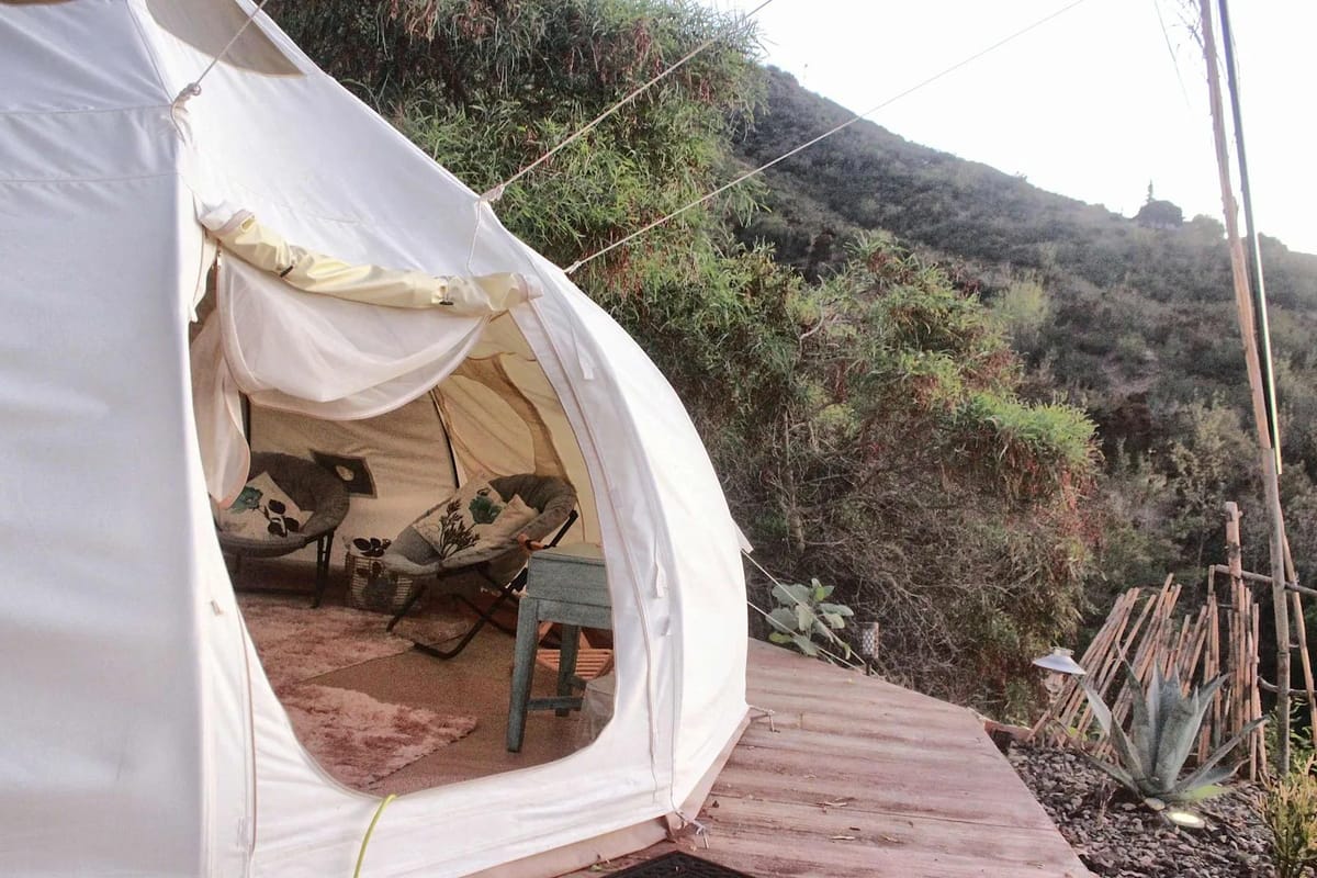 Boho Glamping | Private Jacuzzi | Wine Country