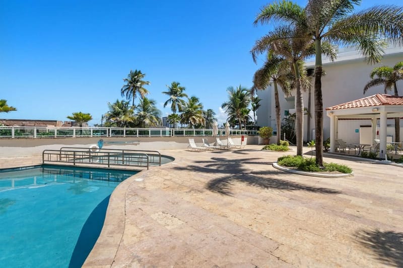 Condado Beachfront Balcony | Pool | Sleeps 4