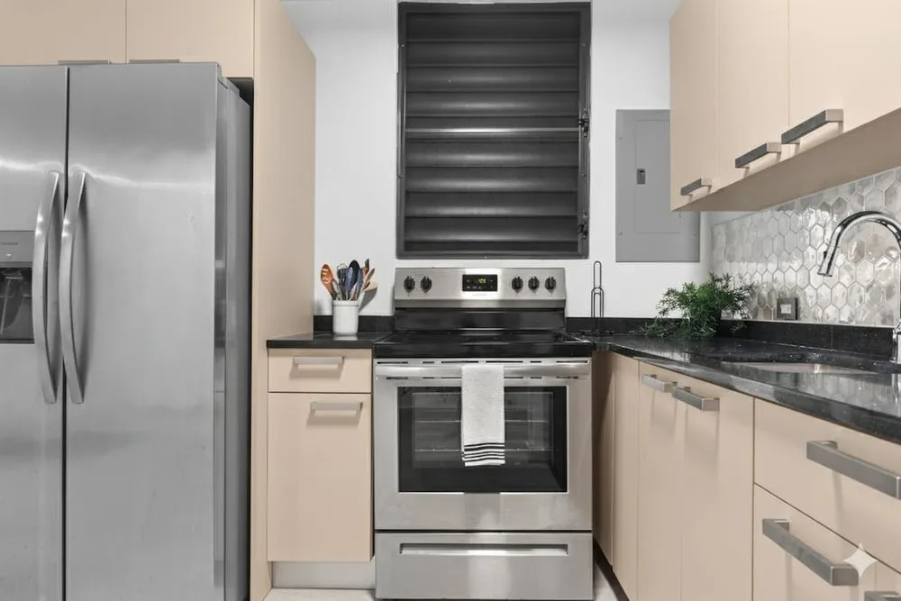 Prepara comidas gourmet en este espacio bien equipado.