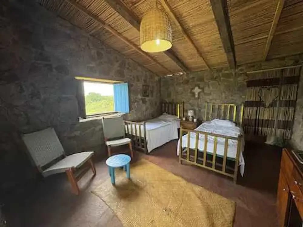 Volcanic-Stone Cottage