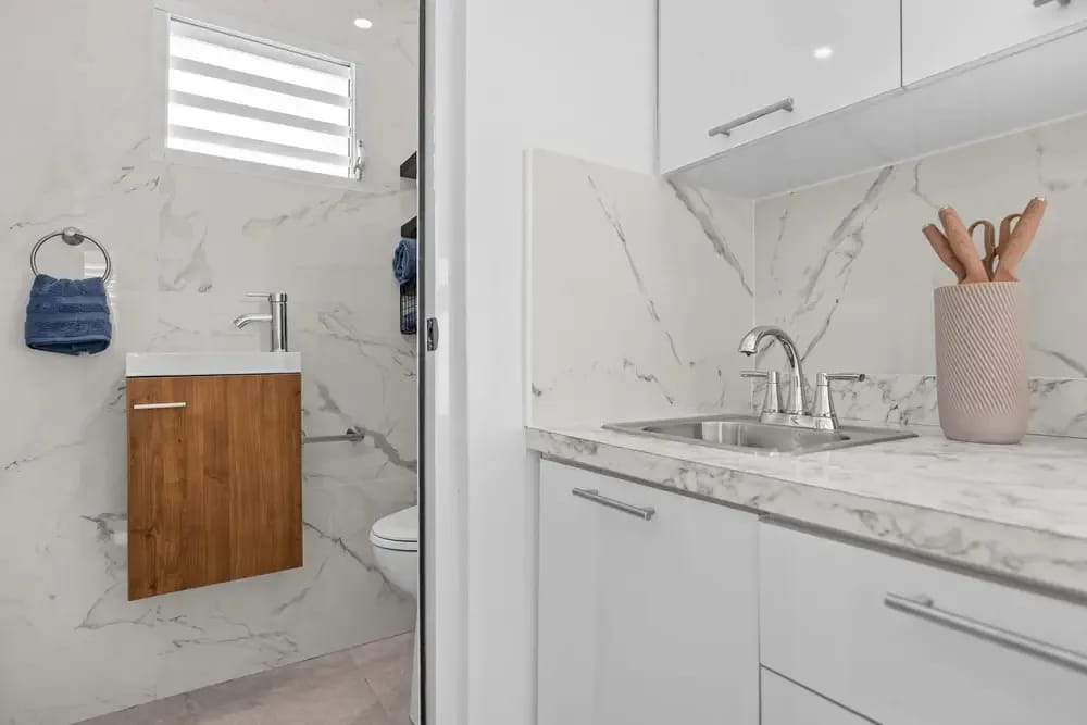 Convenient and stylish amenities