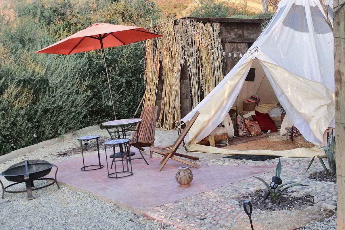 Moroccan Glamping | Jacuzzi | Wine Country
