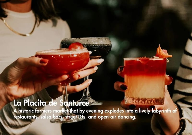 Cerca de La Placita de Santurce