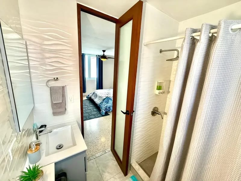 Bathroom with shower