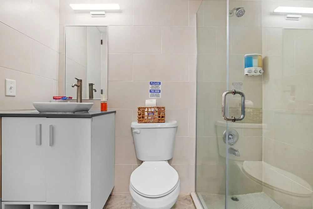 Bathroom.