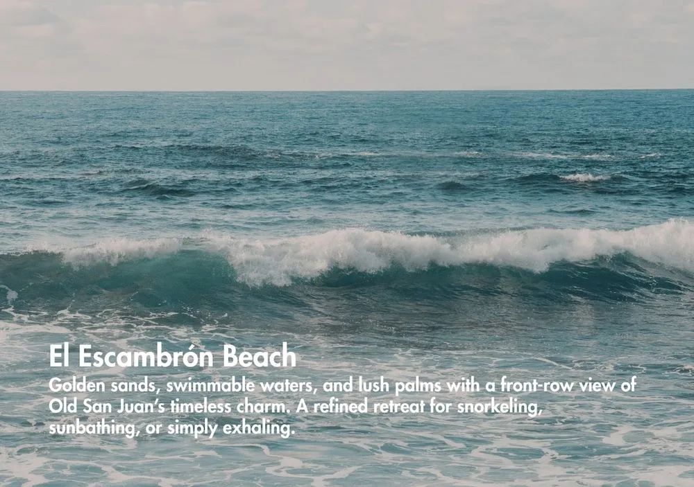 Near to El Escambrón Beach's golden sands and swim-friendly waters. Your beach vacation awaits!
